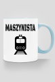 Kubek z kolorowym uchem "Maszynista"