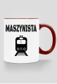 Kubek z kolorowym uchem "Maszynista"