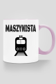 Kubek z kolorowym uchem "Maszynista"
