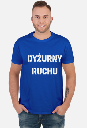 Koszulka męska "Dyżurny ruchu"