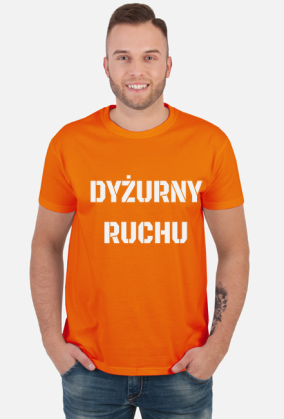 Koszulka męska "Dyżurny ruchu"