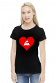 Koszulka damska "Kocham kolej 2"