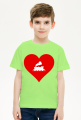 Koszulka dziecięca "Kocham kolej 2"
