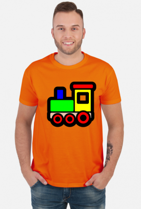 Koszulka męska "Ciuchcia"