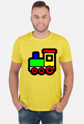 Koszulka męska "Ciuchcia"