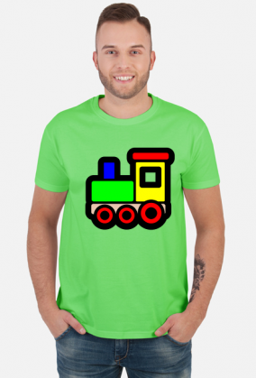 Koszulka męska "Ciuchcia"