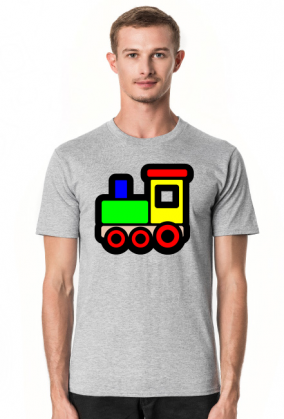 Koszulka męska "Ciuchcia"