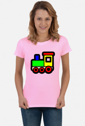 Koszulka damska "Ciuchcia"