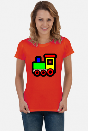 Koszulka damska "Ciuchcia"