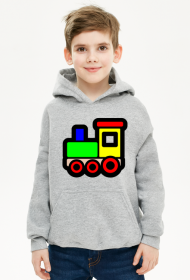 Bluza dziecięca z kapturem "Ciuchcia"