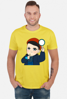 Koszulka męska "Mały kolejarz"