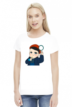 Koszulka damska "Mały kolejarz"