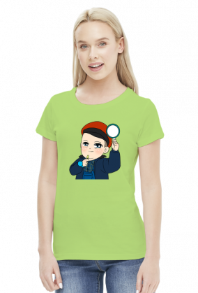 Koszulka damska "Mały kolejarz"