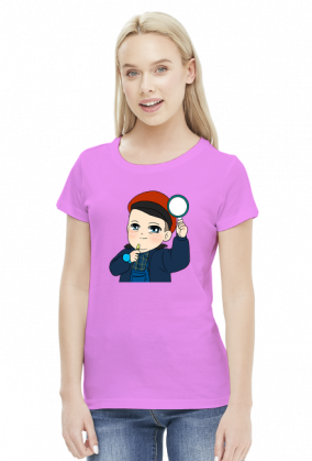 Koszulka damska "Mały kolejarz"