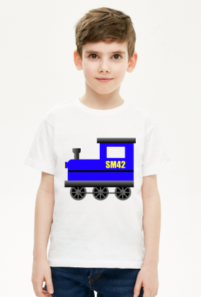 Koszulka dziecięca "Lokomotywa SM42"