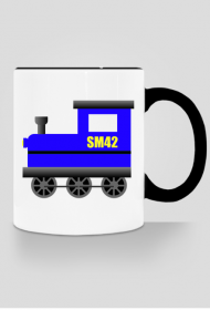 Kubek z kolorowym uchem "SM42"