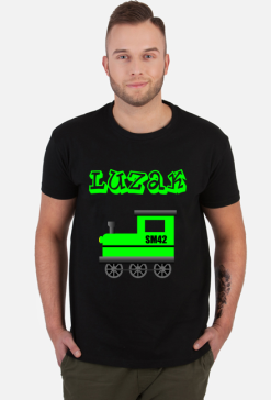 Koszulka męska "Luzak SM42 zielony"