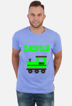 Koszulka męska "Luzak SM42 zielony"