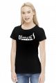 T-Shirt Czarny Blancik Team Damski