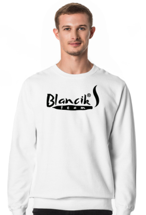 Bluza Biała Blancik Team Męska