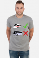 Koszulka męska "Wybieram pociąg"