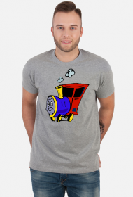 Koszulka męska "Wesoła lokomotywa"