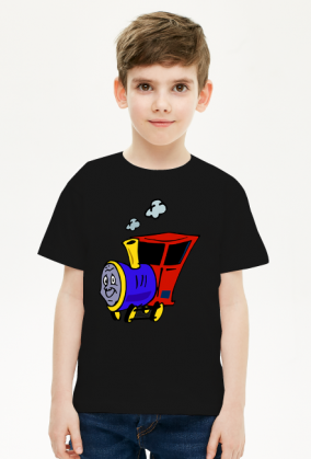 Koszulka dziecięca "Wesoła lokomotywa"