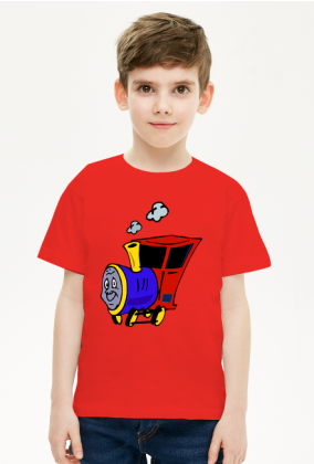 Koszulka dziecięca "Wesoła lokomotywa"