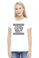 Koszulka damska "Kto ma w głowie olej ten idzie na kolej 3"