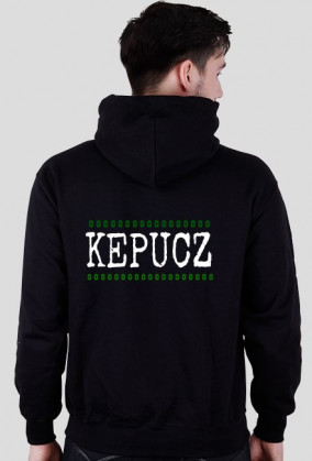 Bluza kaptur - Kepucz Biało-Ziel