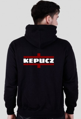 Bluza kaptur - Kepucz Biało-Czerw