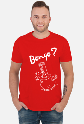 T-Shirt Bongo? Blancik Team Męski