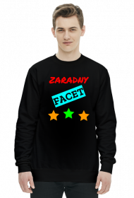 Zaradny facet długi rękaw
