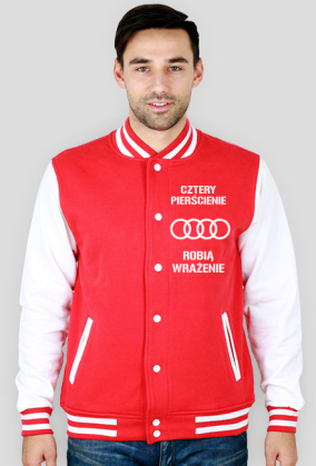 Cztery pierścienie bluza Baseball mężczyzna