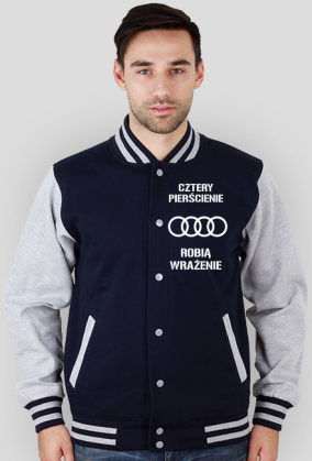 Cztery pierścienie bluza Baseball mężczyzna