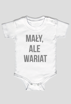 mały ale wariat - body dla synka
