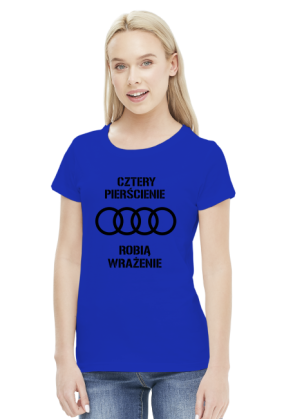 Cztery pierścienie koszulka women kolor