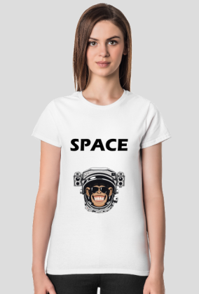 Space monkey koszulka WB