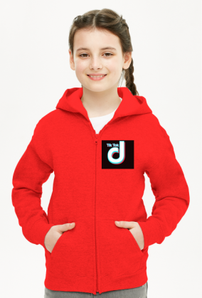 bluza zamek tik tok