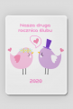 Podkładka pod myszkę na drugą rocznicę ślubu