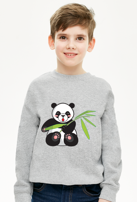 Bluza z pandą dla chłopca