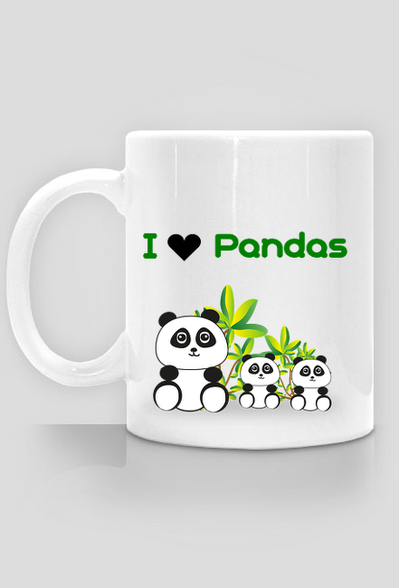 Kubek z pandami