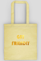 Torba Przyjazny Gejom Gay Friendly złote litery