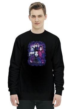 CZARNA BLUZA MĘSKA - VK SQUAD