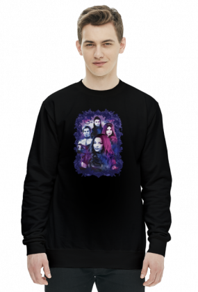 CZARNA BLUZA MĘSKA - VK SQUAD
