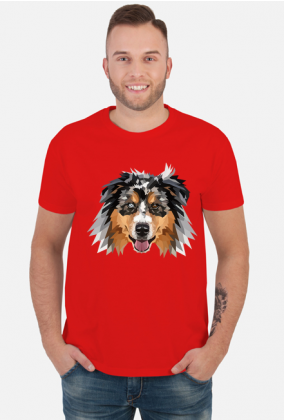 Australian Shepherd Koszulka z twoim psem