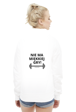 Bluza damska z kapturem Nie ma miękkiej gry