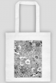 Eko torba, torba ekologiczna z nadrukiem - kwiaty, folklor