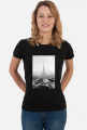 Bluzka damska z nadrukiem - miasto Paryż, wieża Eiffla