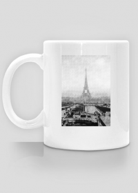 Kubek - miasto Paryż, wieża Eiffla